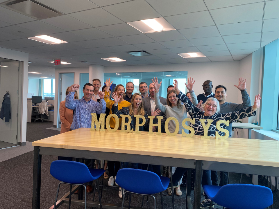 MorphoSys colleagues during a Leadership Training 