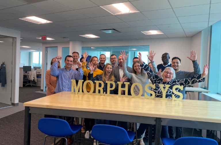 MorphoSys colleagues during a Leadership Training 